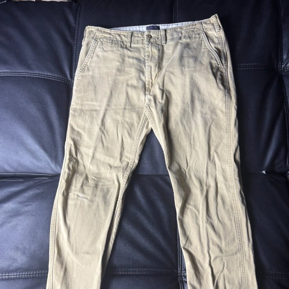 Levi’s Men’s Slim Fit Stretch Khaki‎ Pants Tan Jeans W32 L34